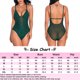 thumbnail image 2 of Conjunto de lencería Body de mujer Lencería Medias Mono Ropa de dormir (Verde oscuro S) FLhrweasw Para estrenar, 2 of 2