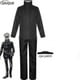 thumbnail image 1 of 2023-anime Jujutsu Kaisen Gojo Satoru Cosplay Costume Tops Pants Eye Patch Halloween Party Men Uniform Wigs-r, 1 of 3