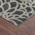 thumbnail image 3 of Addison Rugs Mayfield Premium Machine Washable Transitional Lattice Gray Rectangle Rug, 3' x 5', 3 of 6