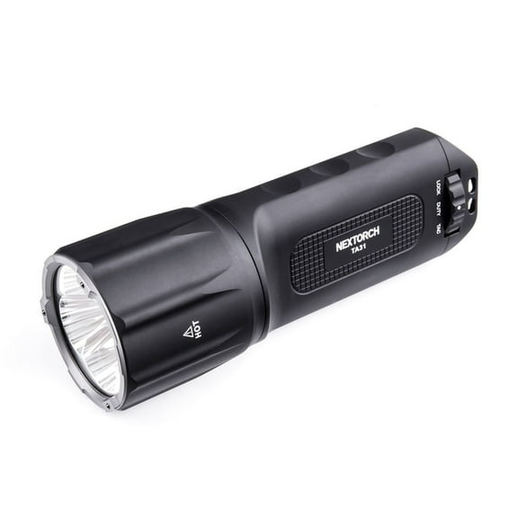 Nextorch TA31 Ultra-Bright Flashlight, 10,000 lm, Black