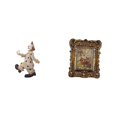 thumbnail image 1 of Figuras de payasos,Estatua de payaso,escultura,adorno de mesa,Marco de fotos,Marco de fotos retro vintage para mesa,Marco de fotos decorativo para colgar en la pared, 1 of 8