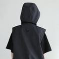 thumbnail image 4 of Fesfesfes Kids Hooded Vest Zip Up Sleeveless Cargo Gilet, Outdoor Casual Techwear Vest for Boys and Girls Ages 3-15 Years, 4 of 4