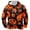 L208 Orange, variant on Curuila Halloween Mens Hoodies With Pocket Hallowmas Graphic Print Long Sleeve Hooded Sweatshirt For Men Loose Fit Fashion Pullover Tops Size L