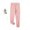 Pink, variant on GYRATEDREAM Toddler Baby Girls Lightweight Leggings Kids Soft Breathable Solid Color High Waist Stretch Snug Fitting Leggings Trousers for 3-13 Years
