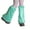 Green, variant on Womens Fur Leg Warmers Winter Long Boot Cuffs Covers Sleeves Furry Fuzzy Costume