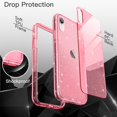 thumbnail image 6 of JETech Glitter Case for iPhone XR, 6.1-Inch, Bling Sparkle Shockproof Phone Bumper Cover, Cute Sparkly for Women and Girls (Red), 6 of 7