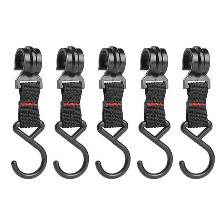 

5Pcs Awning Tent S Hook Pole Useful Camping Hanging Clasp Hook For Hiking M3X8^` P9M2