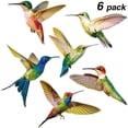 thumbnail image 2 of Youkk 6PCS Waterproof Self-adhesive Anti-Collision Window Clings Durable Decals Window Stickers Lightweight Cute Sticker Door Glass, 2 of 8
