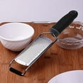 thumbnail image 5 of Stainless Steel Kitchen Cheese Grater, Plastic Cover Ergonomic Soft Blue Handle,Suitable for citrus fruits, chocolate, ginger, and hard cheese, 5 of 7
