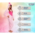 thumbnail image 4 of ¡Onesie Funziez! Disfraz ajustado de flamenco rosa para adulto, 4 of 6