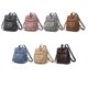 thumbnail image 4 of Guardurnaity Mochila impermeable de las mujeres de la PU para la escuela y los bolsos del bolso de hombro de las mujeres de la mochila del monedero Mochilas café, 4 of 6