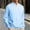 Light Blue, variant on Mens Hoodies Gym Hoodies Zip Pullover Men Solid-Color Casual Loose-Fitting Warm Pocket Zipper Hoodie Long-Sleeve Stand Collar Top Light Blue 2X
