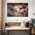thumbnail image 3 of Elephant Stock Spa Tranquility Wall Art - Horizontal Canvas Wall Art - Living Room Wall Decor - Wellness Canvas - Brown And Yellow Decor - 48" x 32", 3 of 8