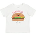 thumbnail image 3 of Inktastic Cute Kawaii Hamburger Boys or Girls Toddler T-Shirt, 3 of 5