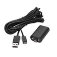 thumbnail image 2 of Batería de 1400 mAh + cable USB para XBOX ONE Wireless Gamepad Controller Kit de carga FLhrweasw Nuevo, 2 of 9