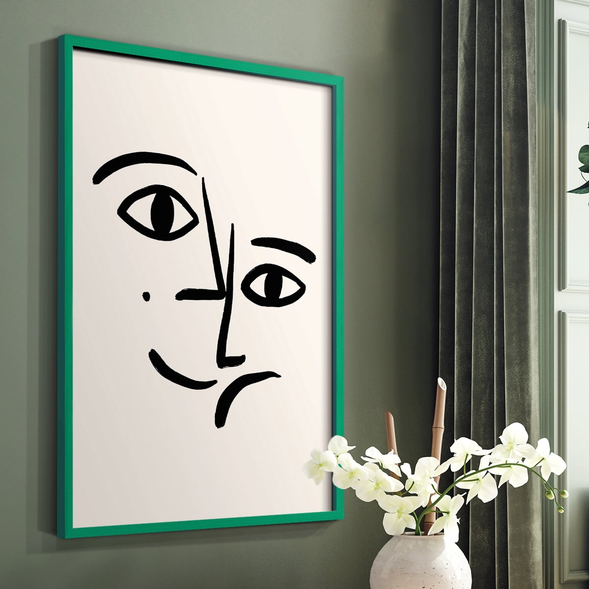 Matisse CCXXIII in Solid Wood 8 x 10 Framed Print