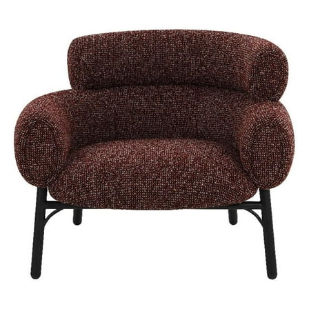 ACME Mardi Chair in Maroon Tweed