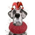 thumbnail image 2 of Fab Funky 12x14 Gold Ornate Wood Framed with Double Matting Museum Art Print Titled - Great Dane Strawberry Fool, 2 of 4