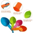 thumbnail image 3 of Juego de 4 cucharas medidoras de comida para mascotas, cuchara para perros, alimentación para gatos, 3 of 5