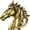 Gold, variant on vlrwzc Horse Head Brooches Gold Silver Color Horse Enamel Lapel Pin Badge Vintage Animal Pin Punk Style Pin Unisex Suit Accessories