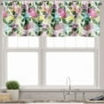 thumbnail image 3 of Ambesonne Floral Valance & Curtain, Blooms Beauty, 55"x24", Multicolor, 3 of 6