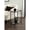 Black, variant on Kate and Laurel Prisha Traditional Metal Narrow Side Table, 18 x 8 x 25, Clear Glass and Bronze, Vintage Rectangle Skinny Bedroom Nightstand with Glass Tabletops for Use as Living Room End Table