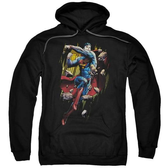 Superman - Flying Determination - Pull-Over Hoodie - Large