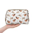 thumbnail image 4 of Rateoe Rabbit And Squirrel for Travel Makeup Bag,Large Capacity Cosmetic Bags for Women,Waterproof Portable Pouch Open Flat Toiletry Bag Make up Organizer, 4 of 8