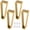 Gold, variant on 6 Inch Trapezoid Furniture Legs 4pcs, Solid Steel Furniture Hairpin Leg for Side Table, TV Stand and Cabinet, Gold
