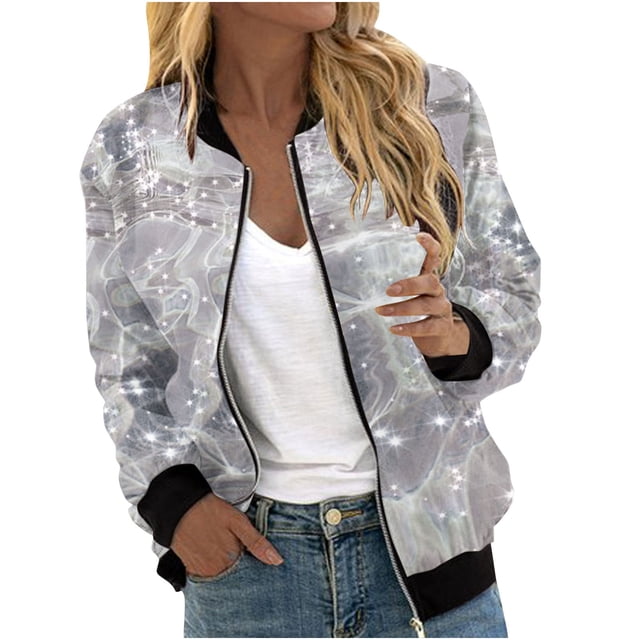 Birdeem Veste Décontractée Mode pour Femmes avec Poche et Fermeture Éclair