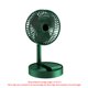 thumbnail image 4 of Ventilador plegable de escritorio 2000 mah Ventiladores telescópicos USB portátiles para el hogar (verde), 4 of 4