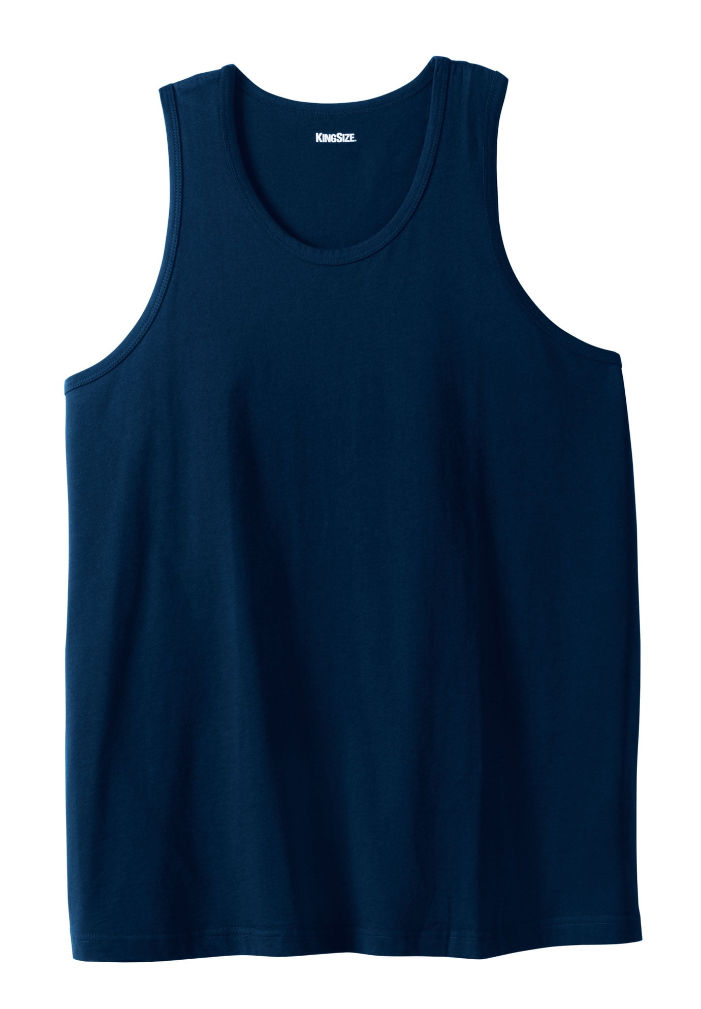 Big - 4XL, Navy Blue Shirt 