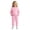 A-Pink1137, variant on Bobifish Toddler Girls Tracksuit Fall Winter Solid Color Design Long Sleeve Sweatshirt Elastic Waist Jogger Pants Kids 2 Piece Sets
