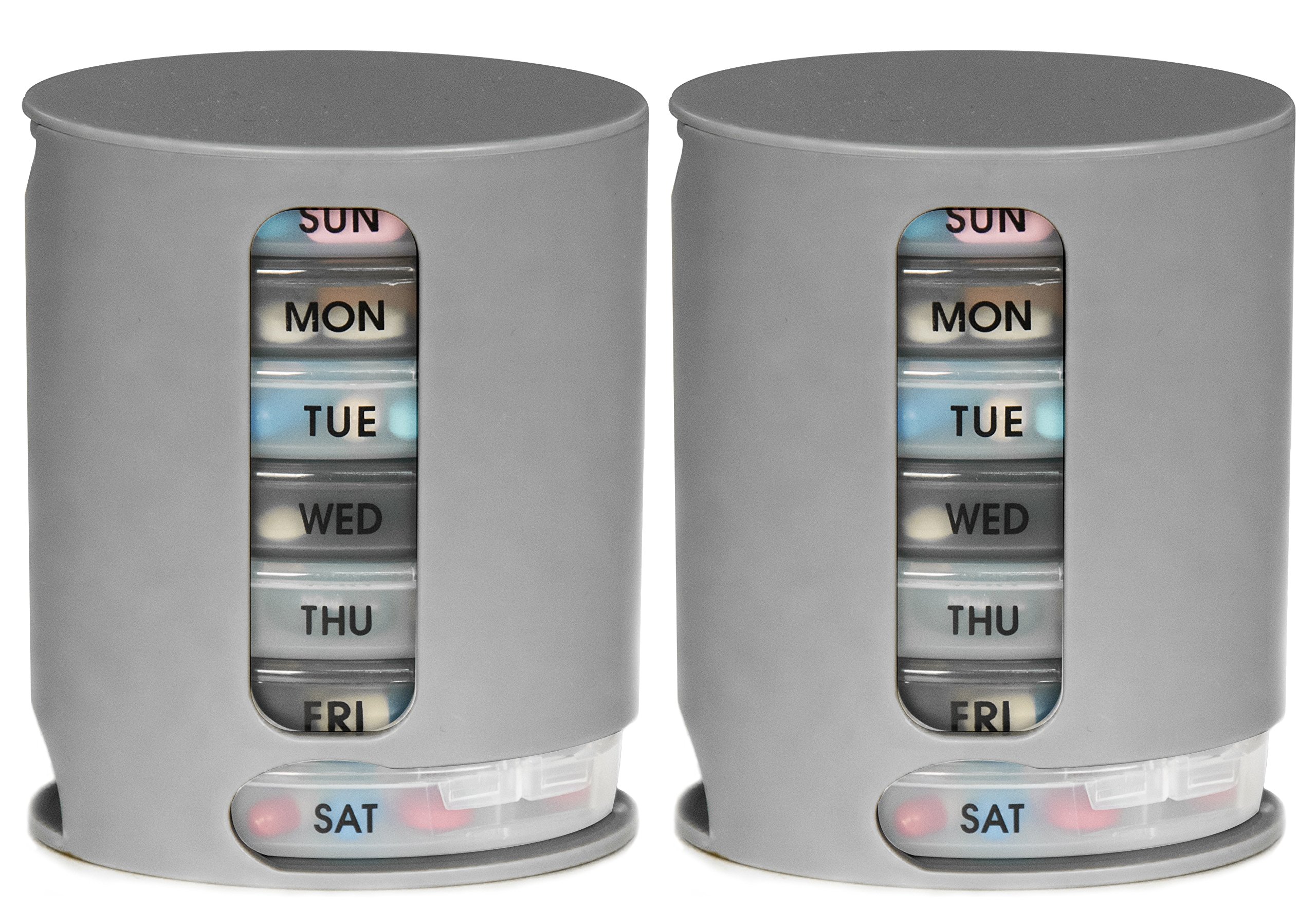 Pill Pro - 2 Pack, Weekly Pill Organizer