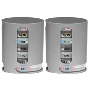 Pill Pro - 2 Pack, Weekly Pill Organizer
