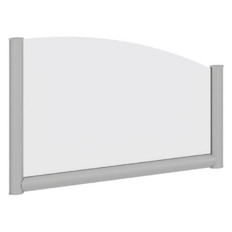 Bush Business 30 Side Desk Top Privacy Screen In Frost Walmart