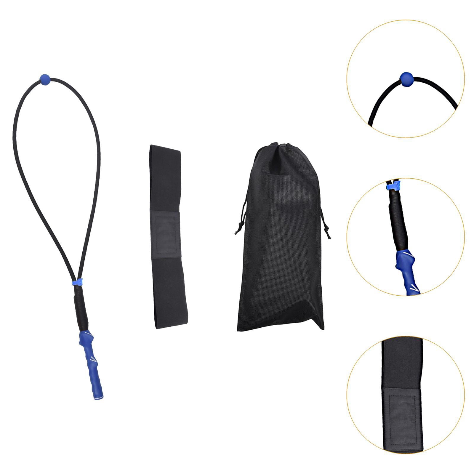 Baoblaze Golf Swing Training Rope Comfortable Grip for Beginner Indoor Outdoor Adults blue