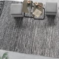 thumbnail image 2 of Uttermost Kirvin 108x144" Modern Leather Rug in Brown and Charcoal, 2 of 4
