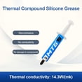 thumbnail image 3 of Pasta de grasa conductora térmica para yeso de disipador de calor de CPU de procesador (5 g), 3 of 7
