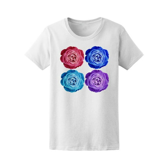 Beautiful Flowers Tee. Women's -Image by Shutterstock