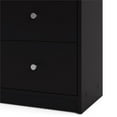 thumbnail image 5 of Pemberly Row Contemporary 6 Drawer Double Dresser in Black, 12.46" L x 56.34" W x 26.89" H, 5 of 14