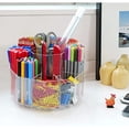 thumbnail image 5 of PEACNNG Colossal Caddy Acrylic Rotating Art Supplies Organizer, Rotating Pencil Holder for Desk, Organizes 850+ Pencils, 5 of 5