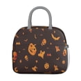 thumbnail image 2 of Womens Glowing Halloween Icons Pattern Lunch Box for Work,Insulated Lunch Bag for Women,Loncheras Para Mujer,Leakproof Adult Lunch Bag for Work,Beach,Travel,Picnic,Camping, 2 of 7