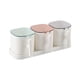 thumbnail image 2 of Caja de especias con tapa Caja de condimentos Contenedor Coctelera de especias Suministros de cocina Botella de condimentos de vinagrera para Sal Blanco a BLESIY Botella de condimento, 2 of 7