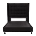 thumbnail image 2 of Box Base Cama Individual + Cabecera Titan Negro Dicasa  Titan Black, 2 of 8