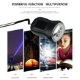 thumbnail image 3 of Lampara Manivela Solar Dynamo Antorcha Lámpara Exterior Emergencia LED Linterna (Negro) Likrtyny Lámpara, 3 of 8