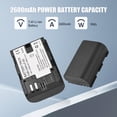 thumbnail image 2 of Camera LP-E6 LP-E6N Battery & Charger Kit with 2-slot Battery, 2 of 7