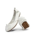 thumbnail image 1 of Bailarinas Plegables para Mujer DREAM PAIRS Blancas Talla 9.5, 1 of 8