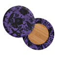 thumbnail image 2 of HUIACONG Stretch Round Seat Cushion Cover for Home Bar, Soft Fabric Washable Circle Chair Covers with Dust-Proof, 2 of 6