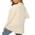 thumbnail image 2 of Women Cardigan  Solid Color Long Sleeve Knitwear, 2 of 6